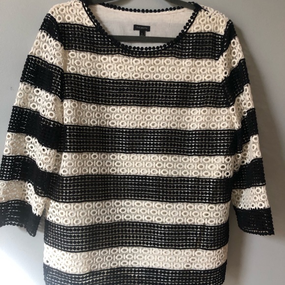 Talbots Crochet Tunic Top - Picture 2 of 5